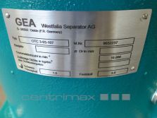 OTC 3-03-107 GEA Westfalia Separator Solid-wall Disc stack Centrifuges